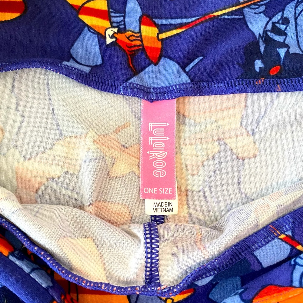 LuLaRoe Disney Villain Leggings - New but Flawed - One Size - Picture 6 of 9